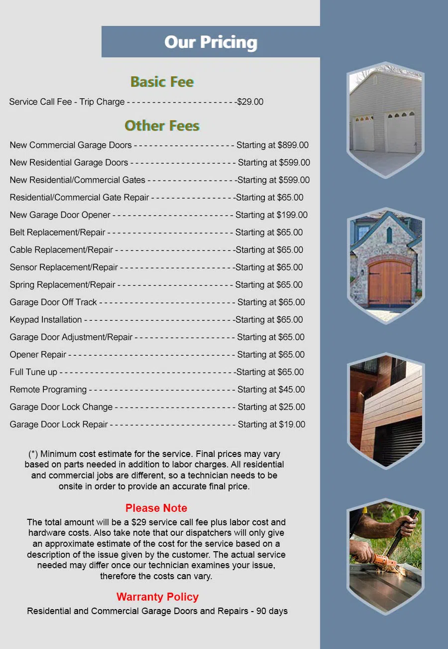 HighTech Garage Door Pacifica, CA 650-887-0267